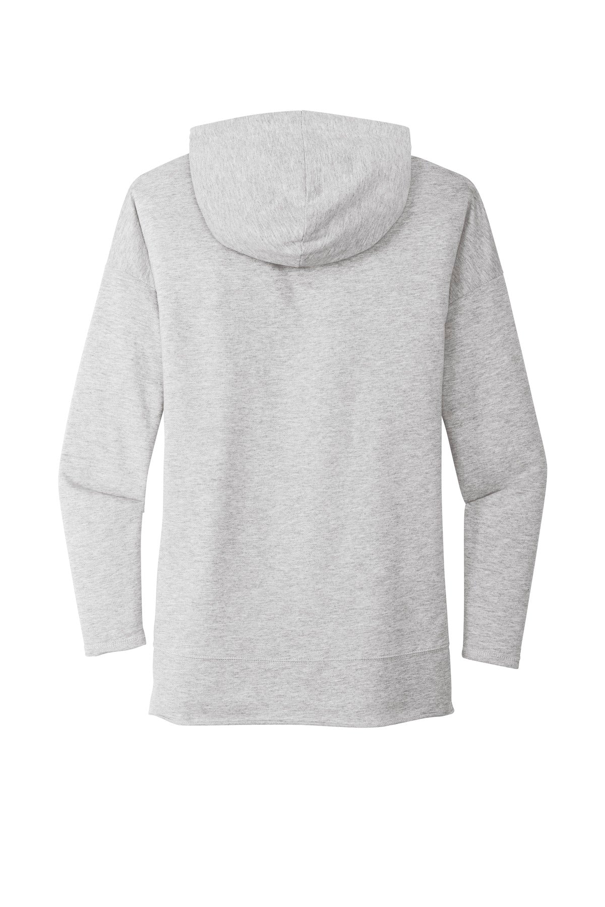Custom Embroidered District Sweatshirts/Fleece in Light Heather Grey