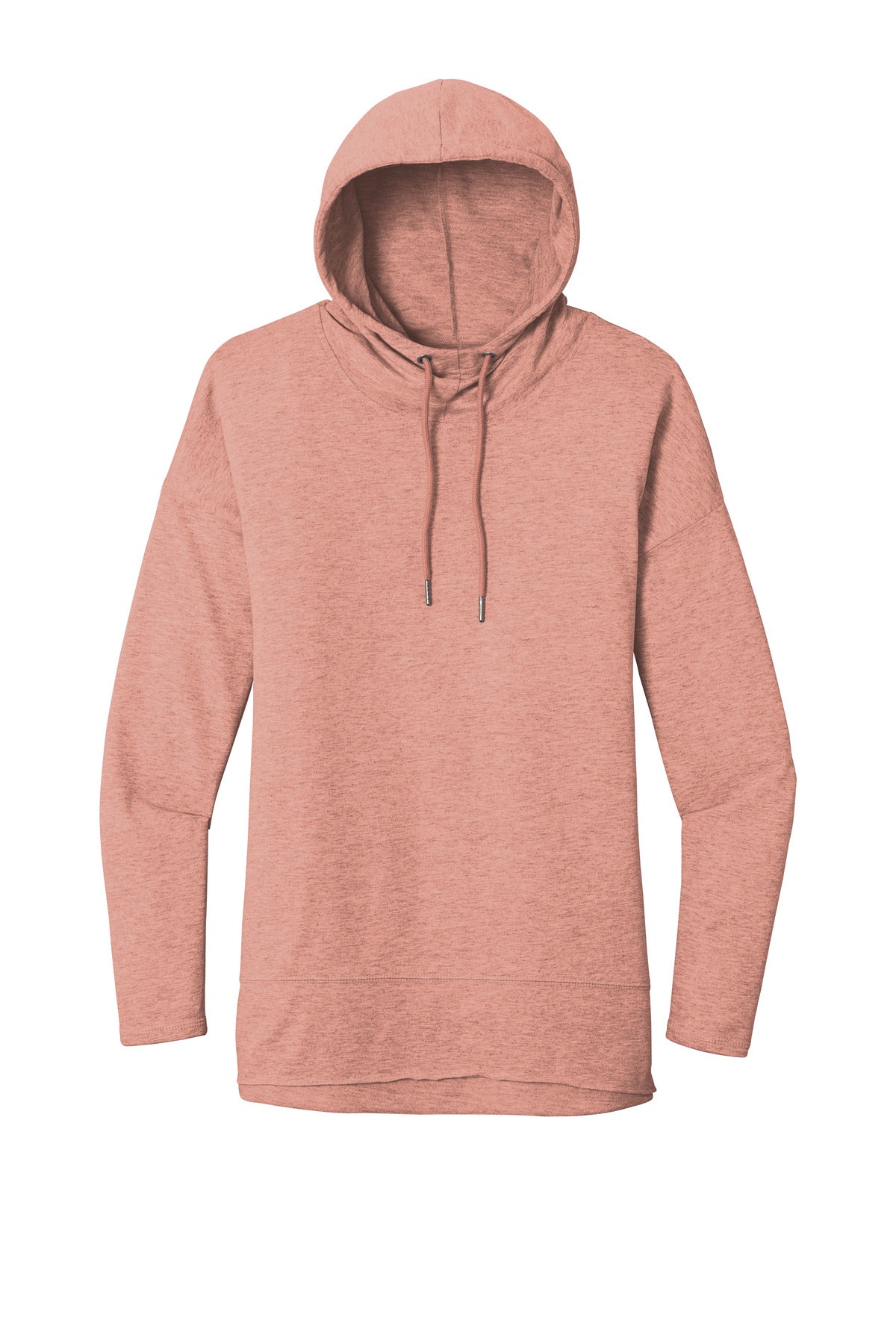 Custom Embroidered District Sweatshirts/Fleece in Nostalgia Rose Heather