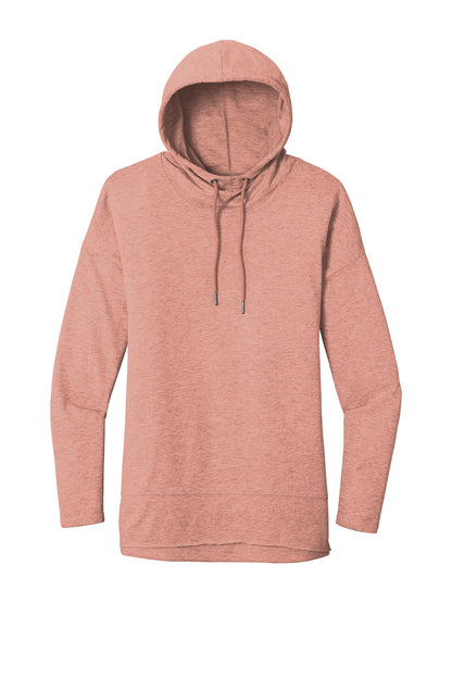 Custom Embroidered District Sweatshirts/Fleece in Nostalgia Rose Heather