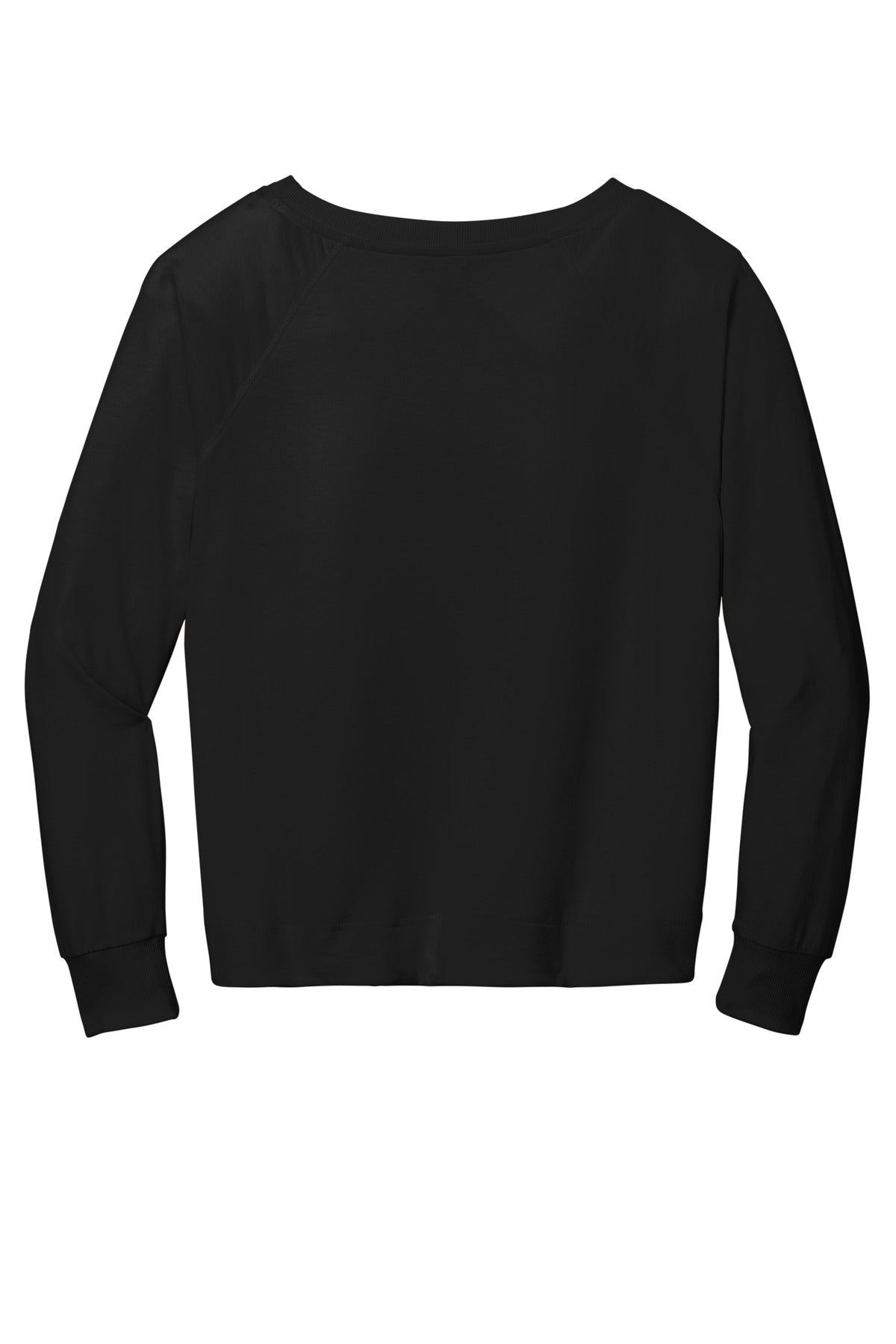 Custom Embroidered District Sweatshirts/Fleece in Black