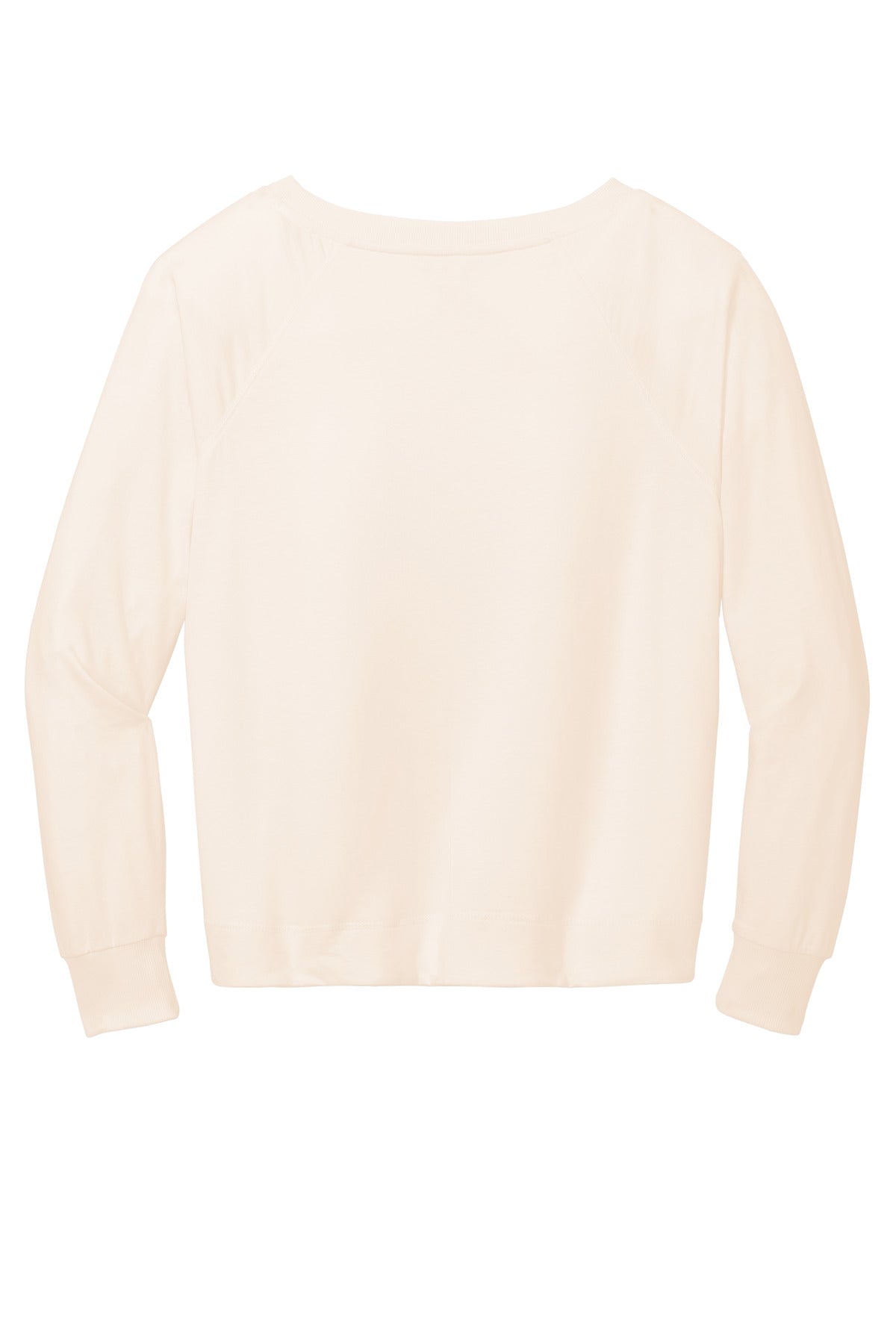 Custom Embroidered District Sweatshirts/Fleece in Gardenia