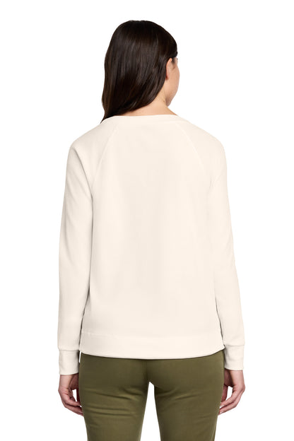 Custom Embroidered District Sweatshirts/Fleece in Gardenia