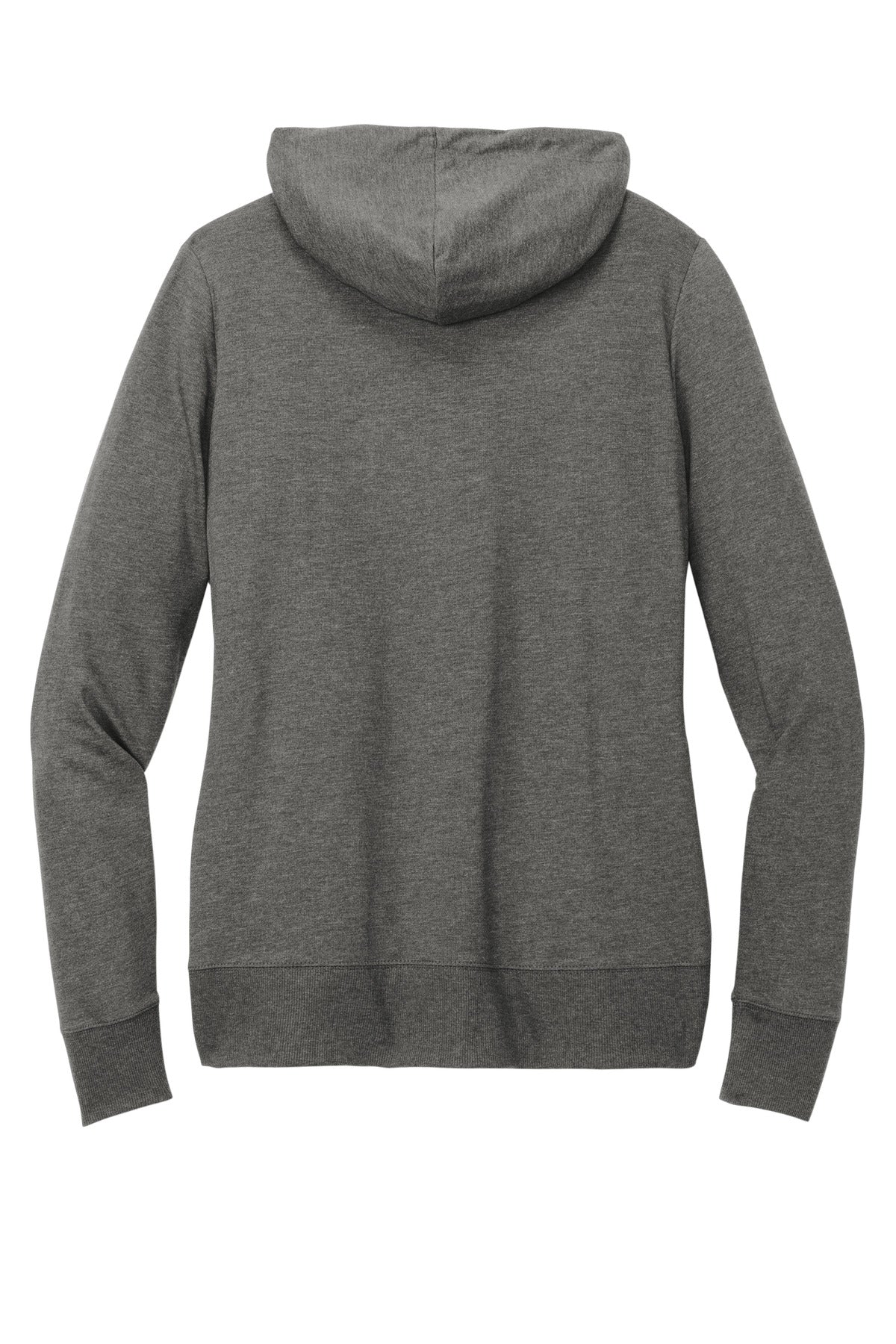 Custom Embroidered District Sweatshirts in Washed Coal