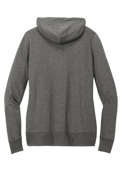 Custom Embroidered District Sweatshirts in Washed Coal