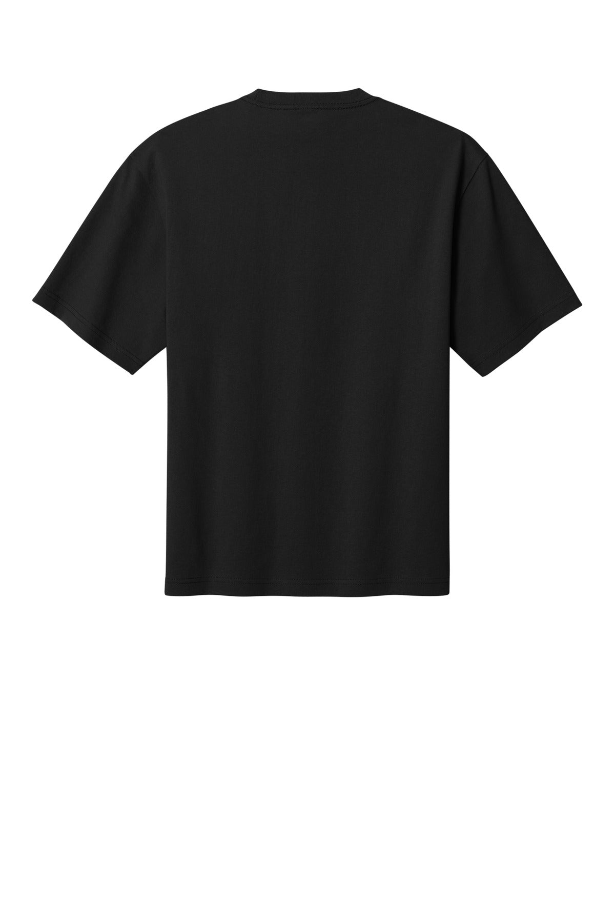 Custom Embroidered District T-Shirts  in Black