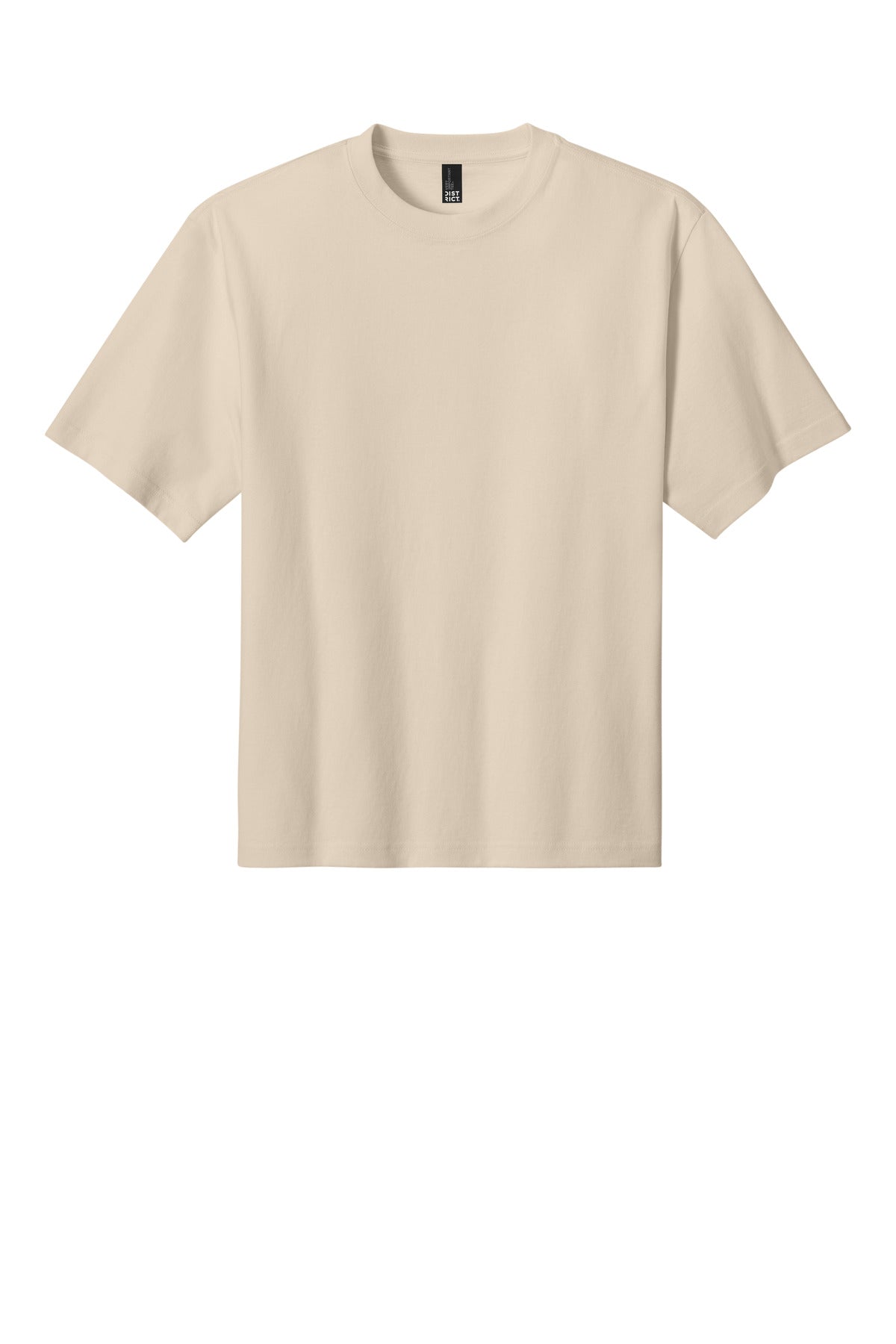 Custom Embroidered District T-Shirts  in Chai