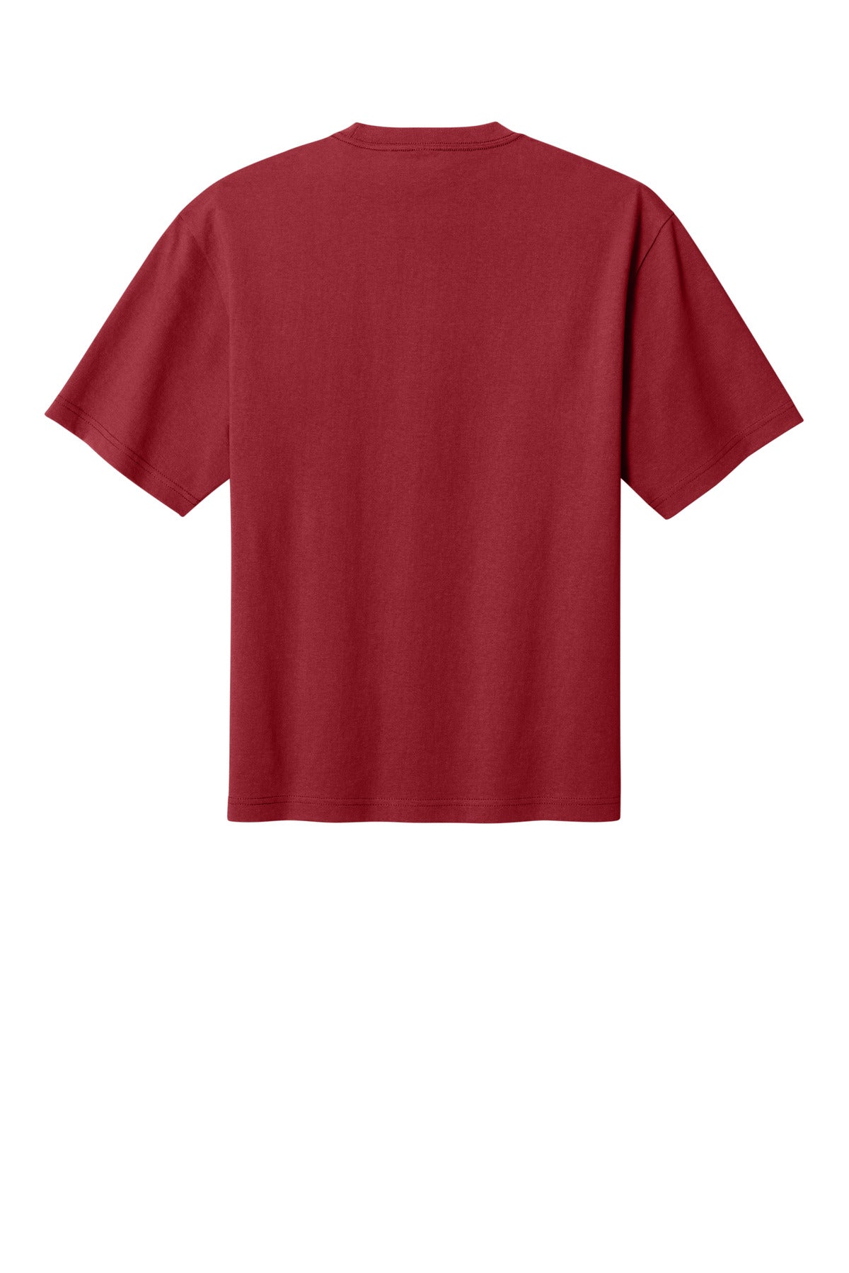 Custom Embroidered District T-Shirts  in Cherrywood