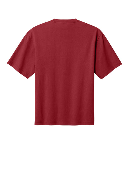 Custom Embroidered District T-Shirts  in Cherrywood