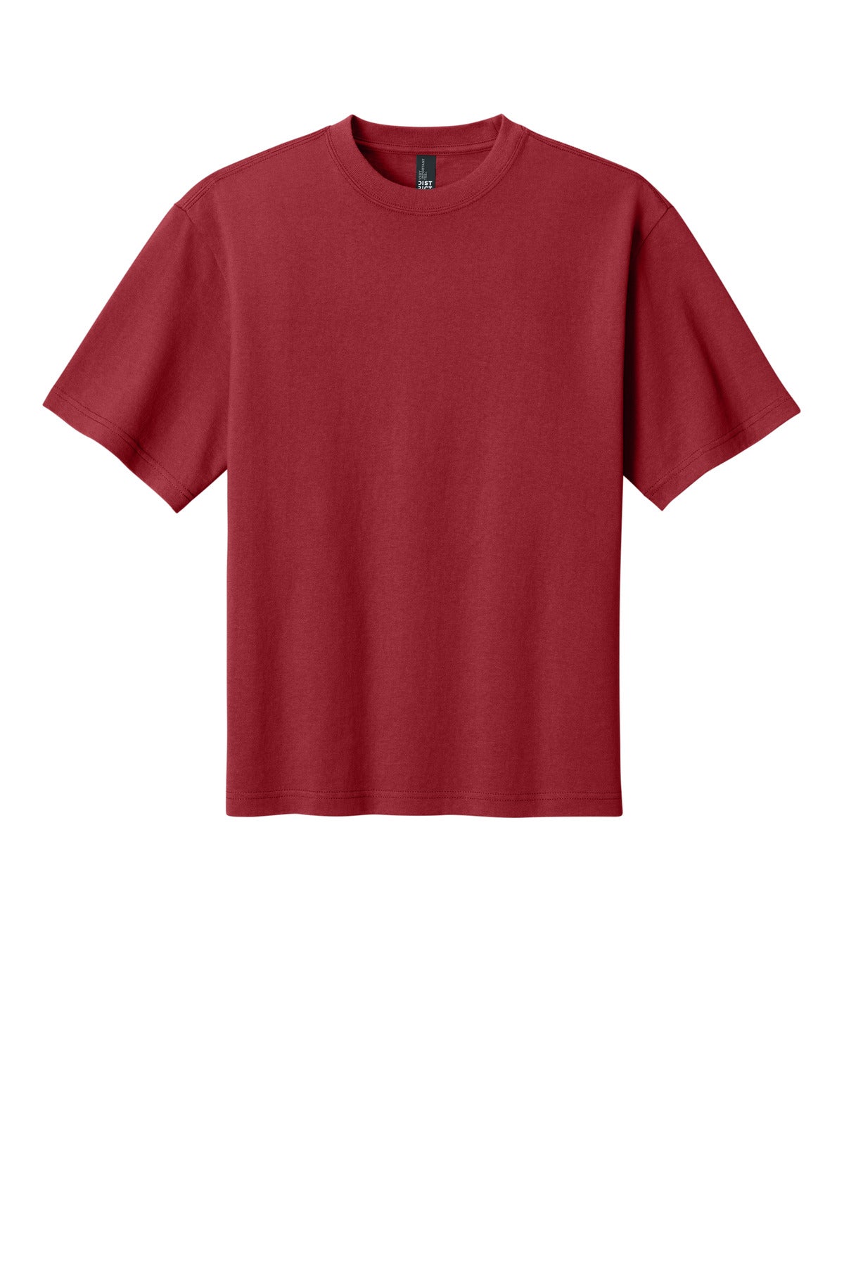 Custom Embroidered District T-Shirts  in Cherrywood