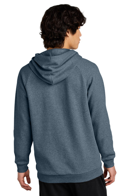 Custom Embroidered District Cloud Fleece Hoodie DT7800,Flint Blue Heather