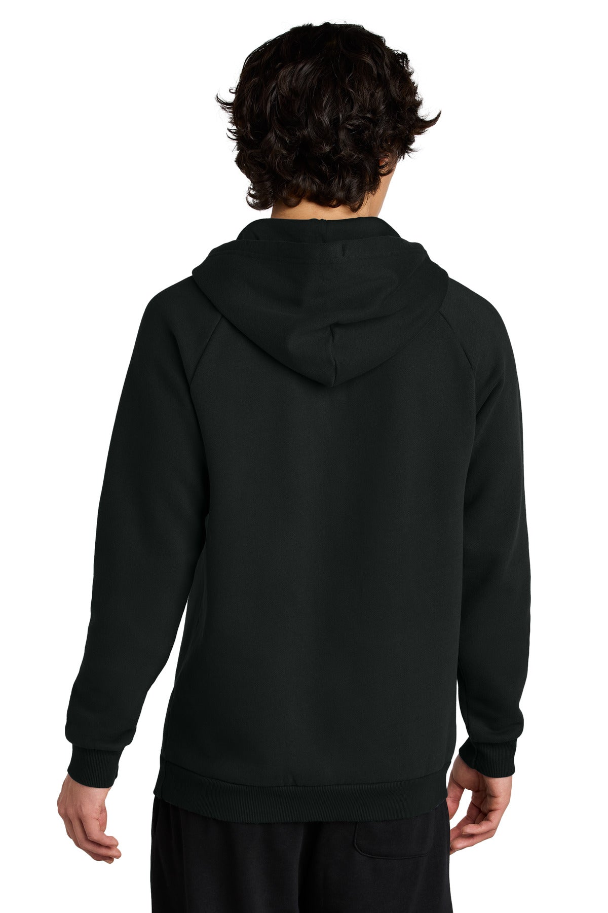 Custom Embroidered District Cloud Fleece Hoodie DT7800,Jet Black