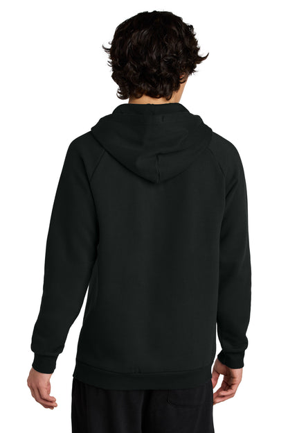 Custom Embroidered District Cloud Fleece Hoodie DT7800,Jet Black
