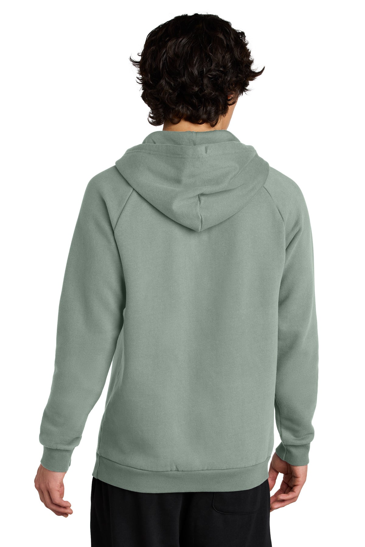 Custom Embroidered District Cloud Fleece Hoodie DT7800,Slate Green