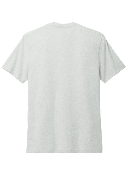 Custom Embroidered District T-Shirts  in Ash