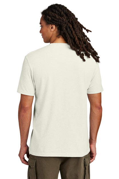Custom Embroidered District T-Shirts  in Ash