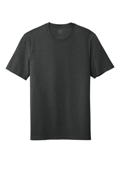 Custom Embroidered District T-Shirts  in Charcoal Heather