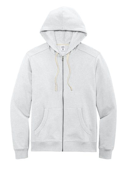 Custom Embroidered District Sweatshirts/Fleece in Ash