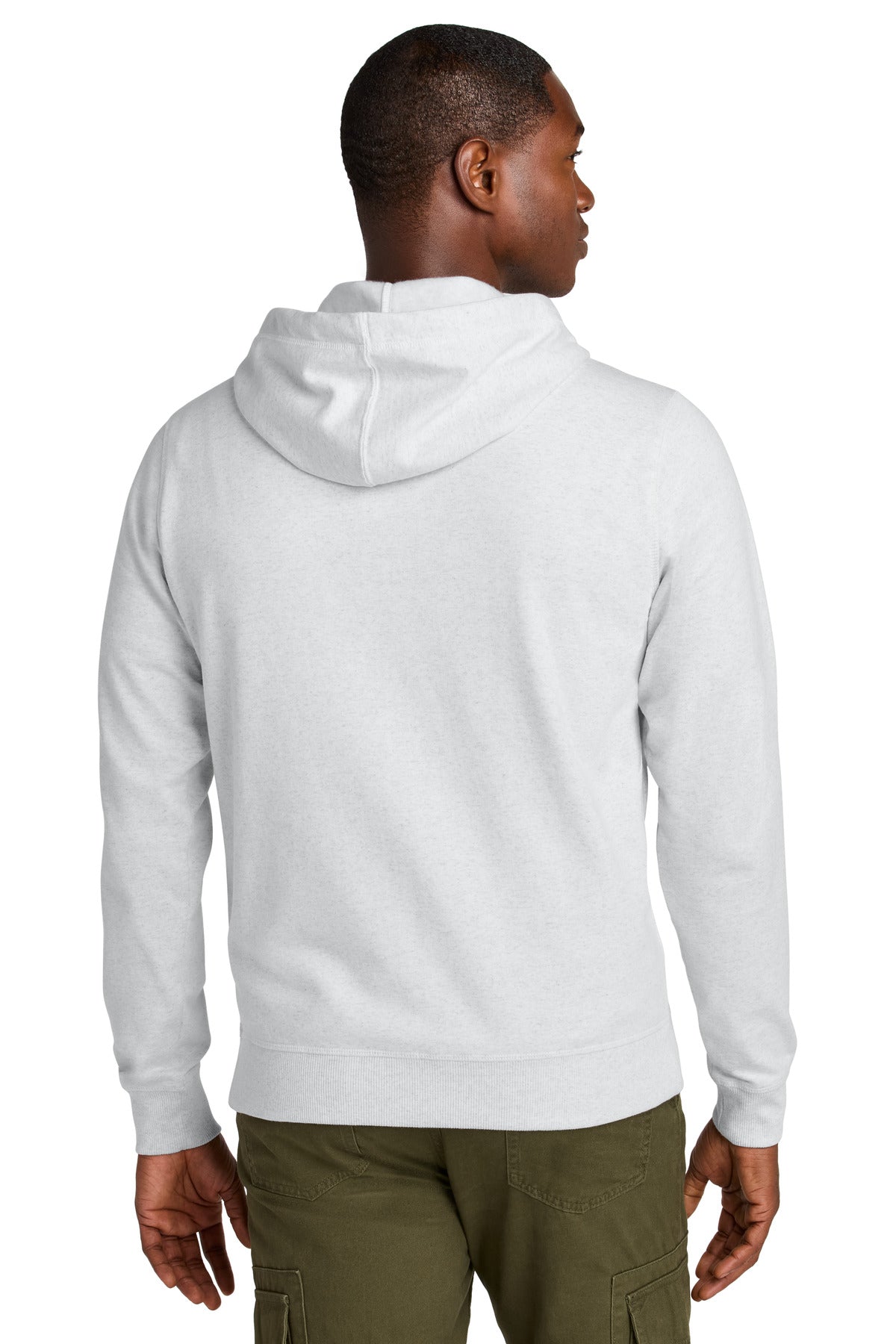 Custom Embroidered District Sweatshirts/Fleece in Ash