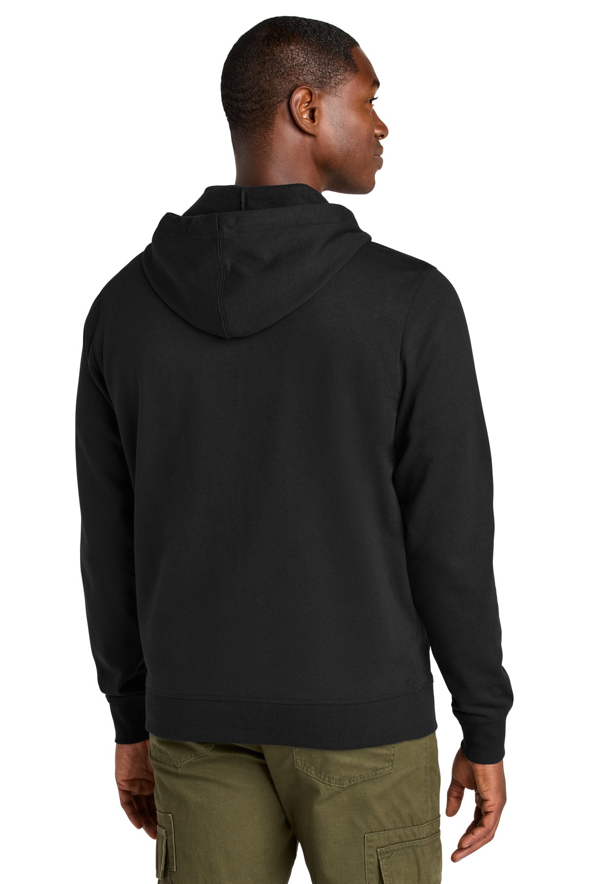 Custom Embroidered District Sweatshirts/Fleece in Black