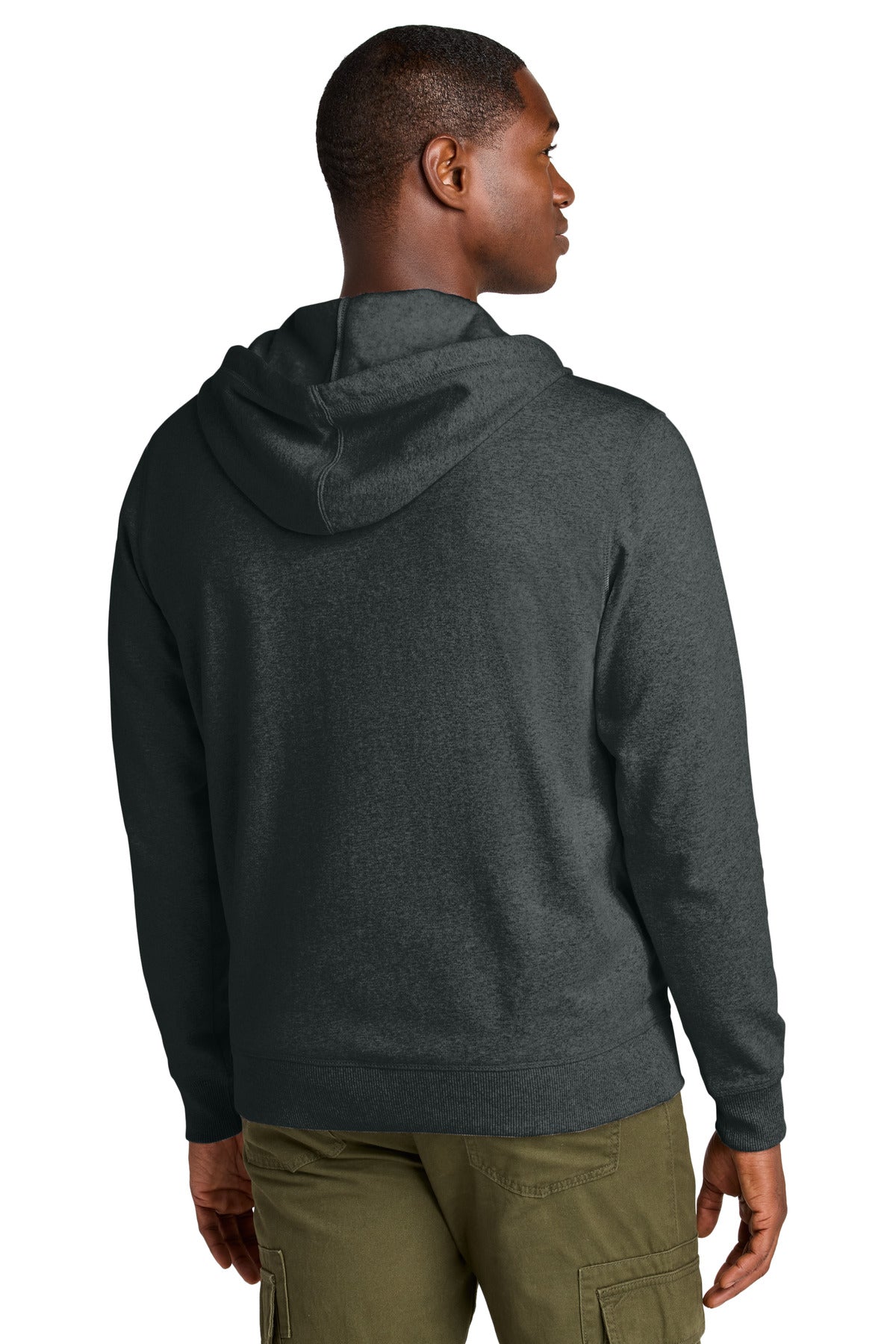 Custom Embroidered District Sweatshirts/Fleece in Charcoal Heather