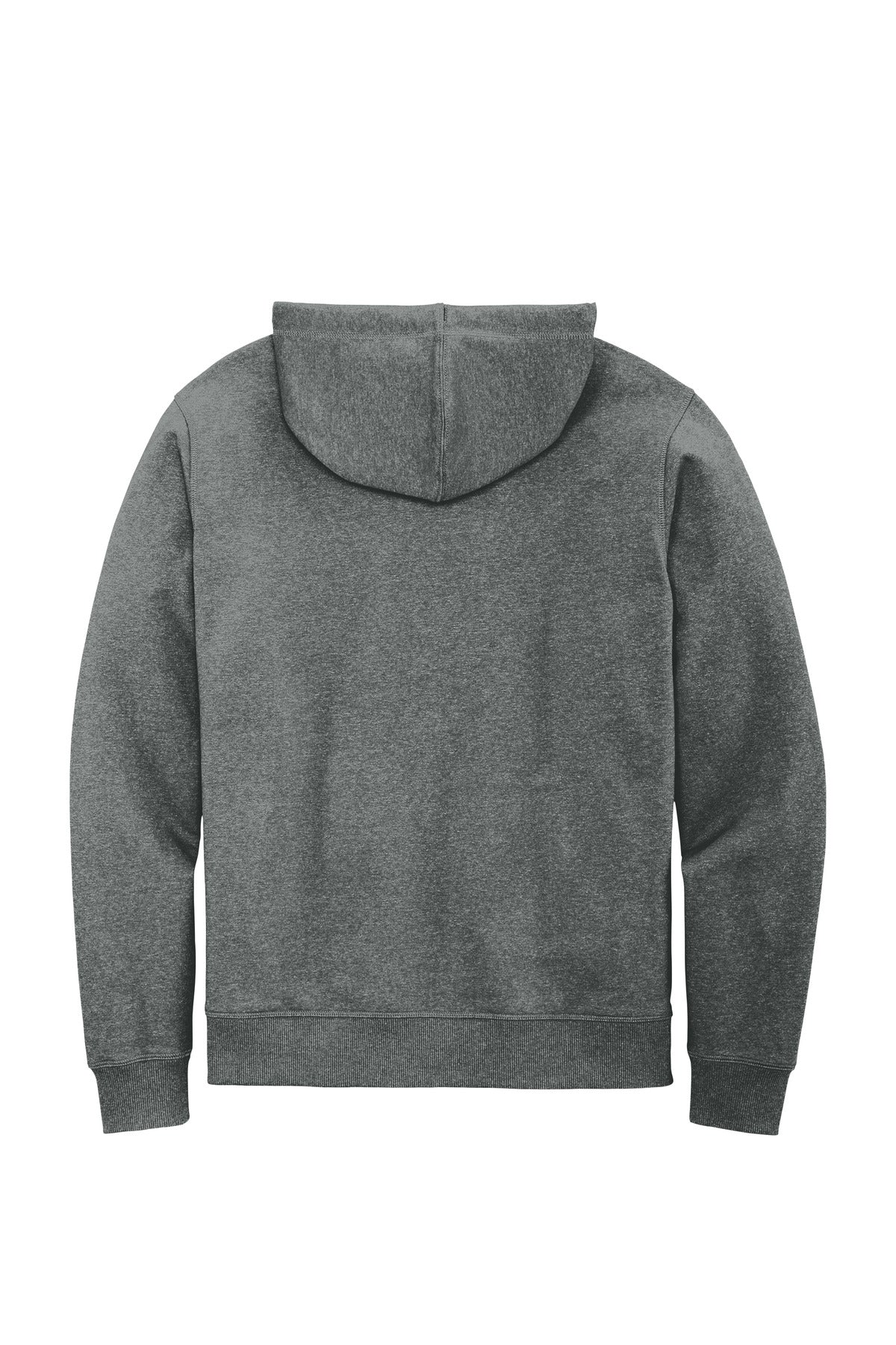 Custom Embroidered District Sweatshirts/Fleece in Deep Grey Heather