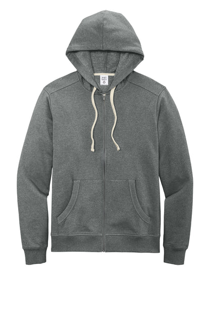 Custom Embroidered District Sweatshirts/Fleece in Deep Grey Heather