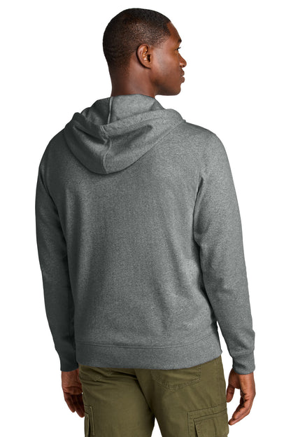 Custom Embroidered District Sweatshirts/Fleece in Deep Grey Heather