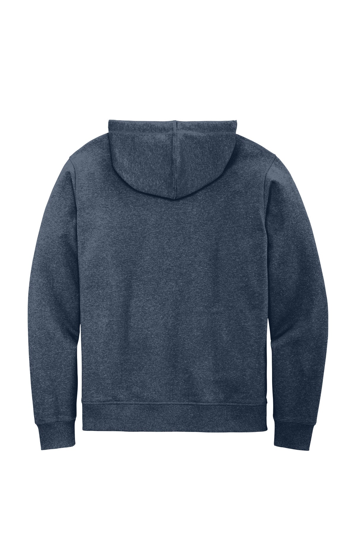 Custom Embroidered District Sweatshirts/Fleece in Heathered Navy