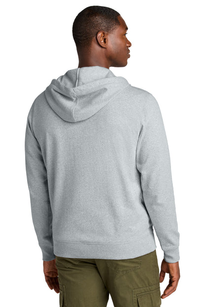 Custom Embroidered District Sweatshirts/Fleece in Light Heather Grey