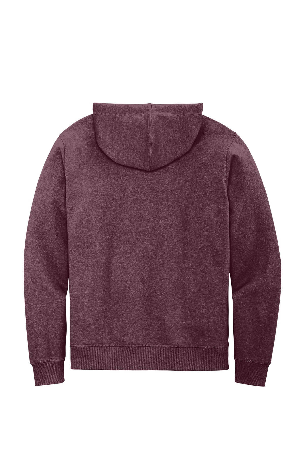Custom Embroidered District Sweatshirts/Fleece in Maroon Heather