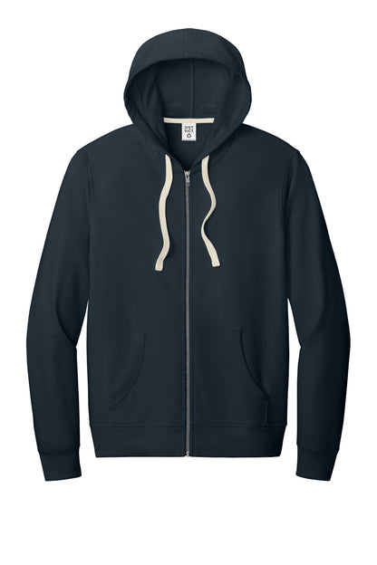 Custom Embroidered District Sweatshirts/Fleece in True Navy