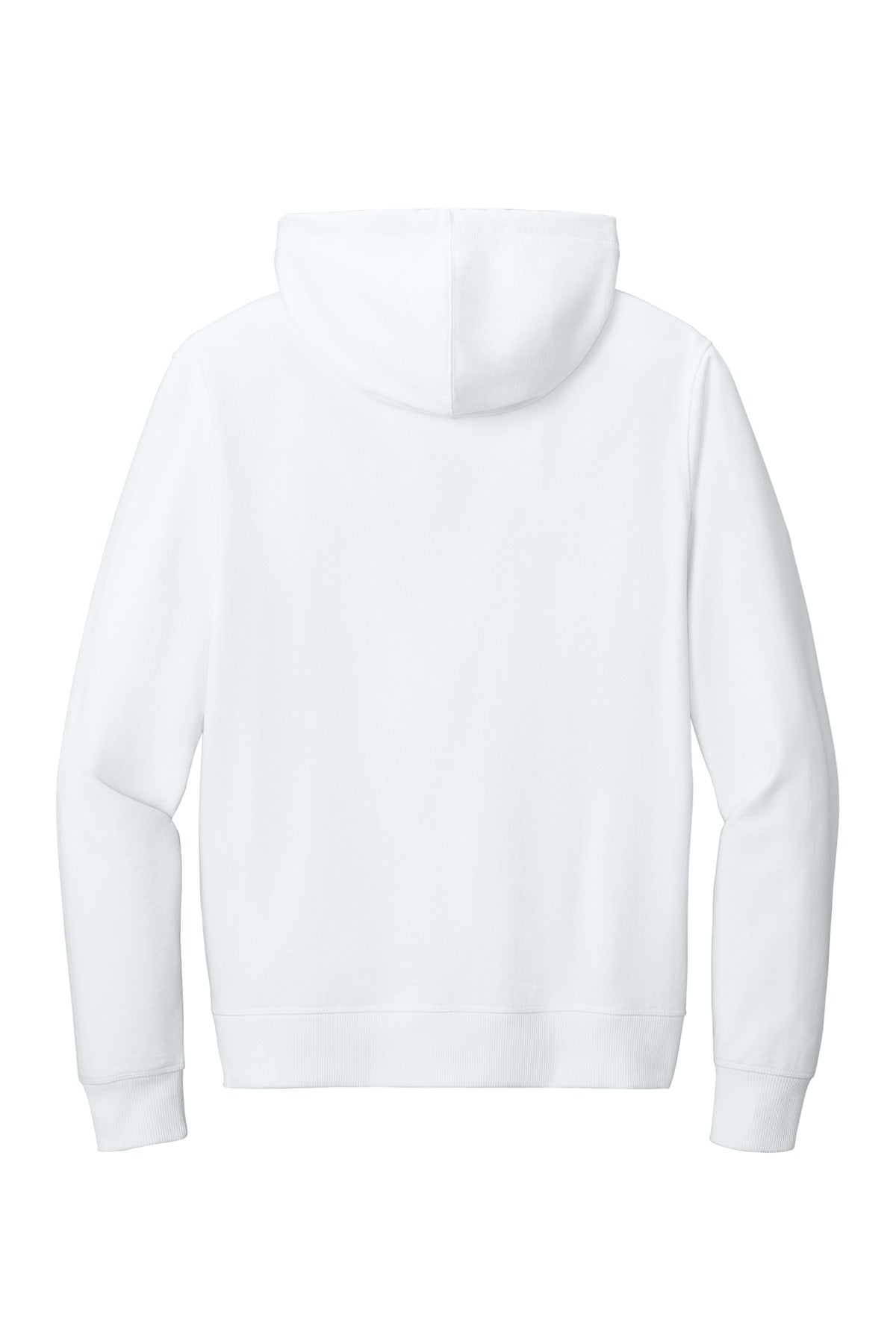 Custom Embroidered District Sweatshirts/Fleece in White