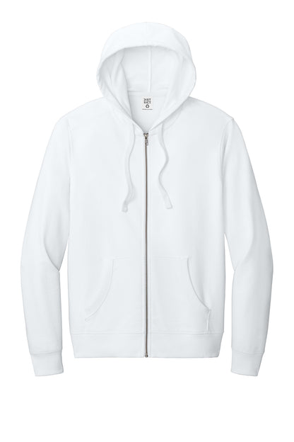 Custom Embroidered District Sweatshirts/Fleece in White