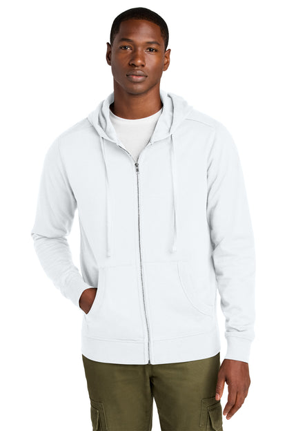 Custom Embroidered District Sweatshirts/Fleece in White