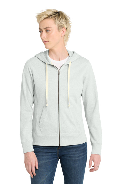 Custom Embroidered District Sweatshirts/Fleece in Ash