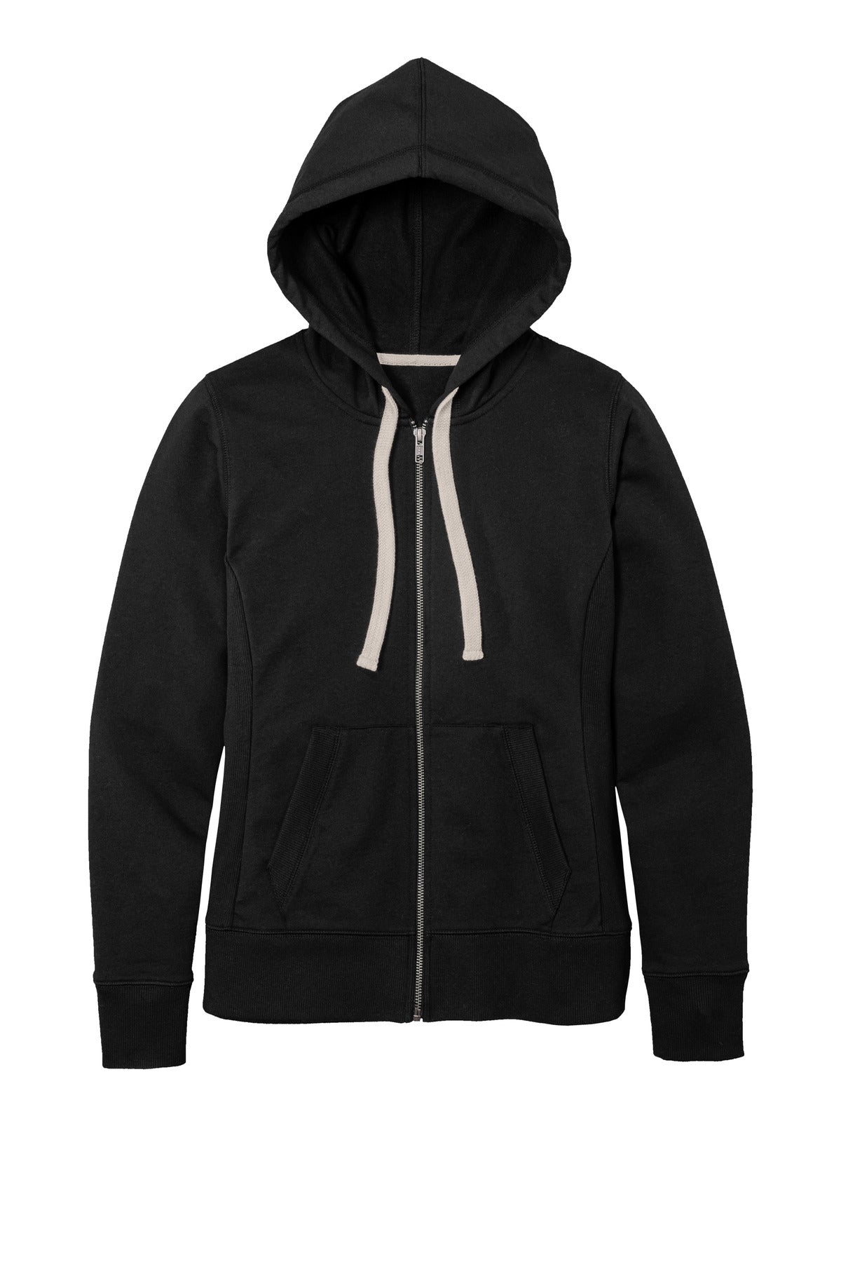 Custom Embroidered District Sweatshirts/Fleece in Black