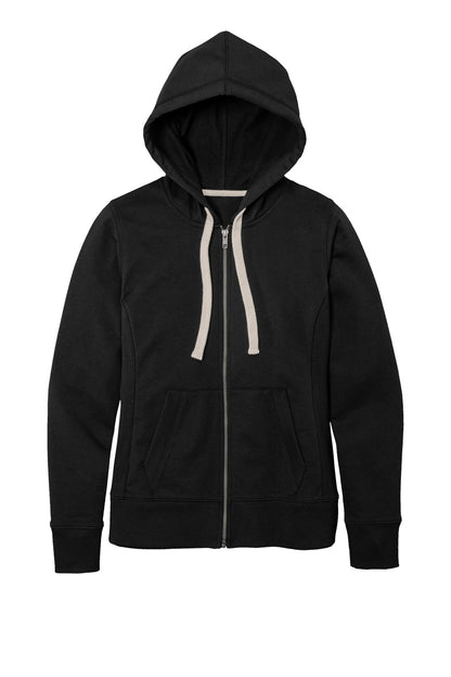 Custom Embroidered District Sweatshirts/Fleece in Black
