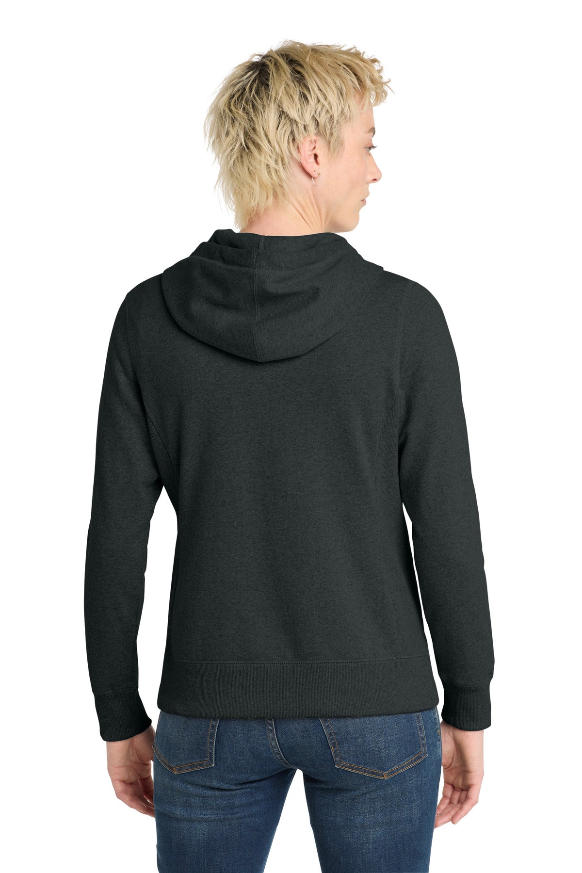 Custom Embroidered District Sweatshirts/Fleece in Charcoal Heather
