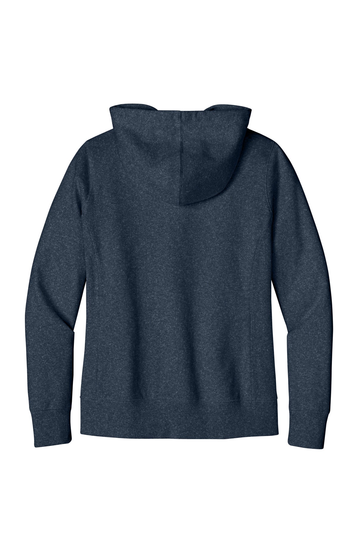 Custom Embroidered District Sweatshirts/Fleece in Heathered Navy