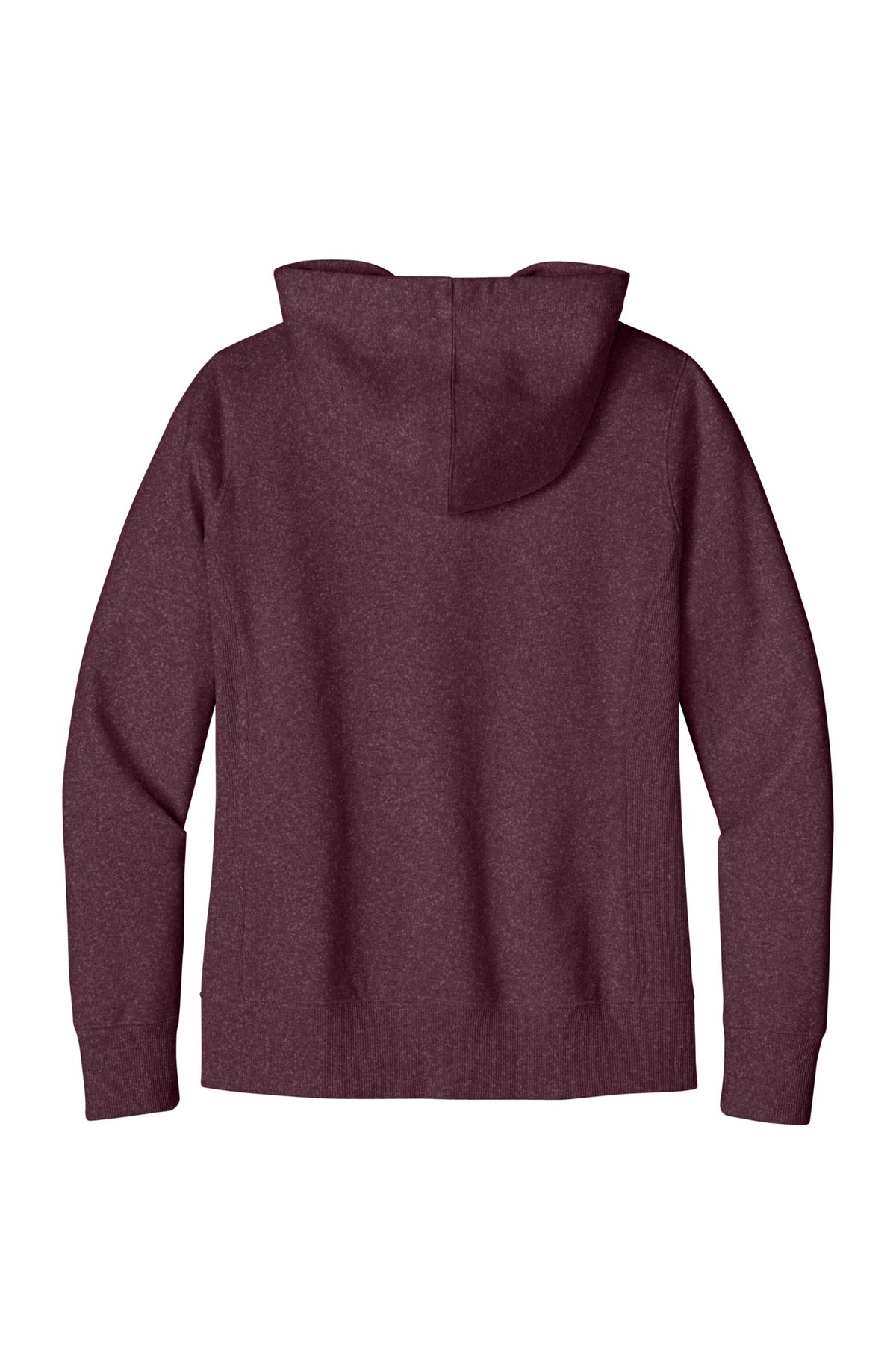 Custom Embroidered District Sweatshirts/Fleece in Maroon Heather