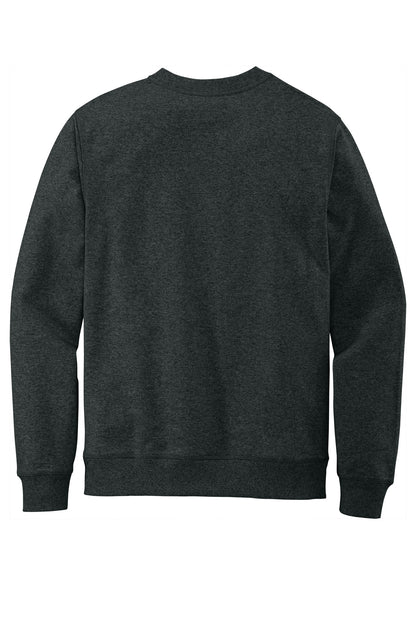 Custom Embroidered District Sweatshirts/Fleece in Charcoal Heather