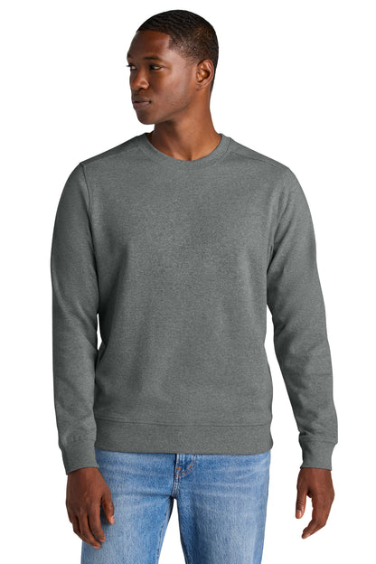 Custom Embroidered District Sweatshirts/Fleece in Deep Grey Heather