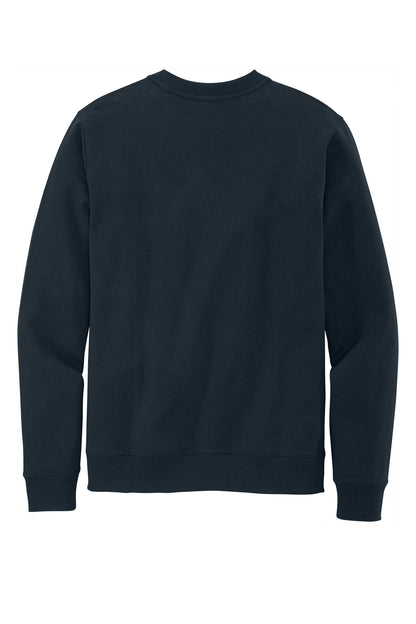 Custom Embroidered District Sweatshirts/Fleece in True Navy