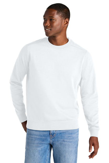 Custom Embroidered District Sweatshirts/Fleece in White