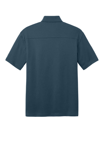 Custom Embroidered Eddie Bauer Polos/Knits in Coast Blue