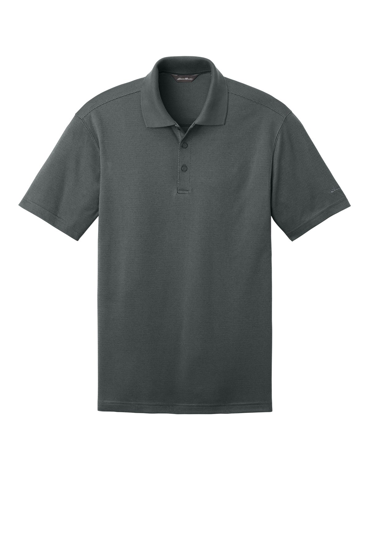 Custom Embroidered Eddie Bauer Polos/Knits in Grey Steel