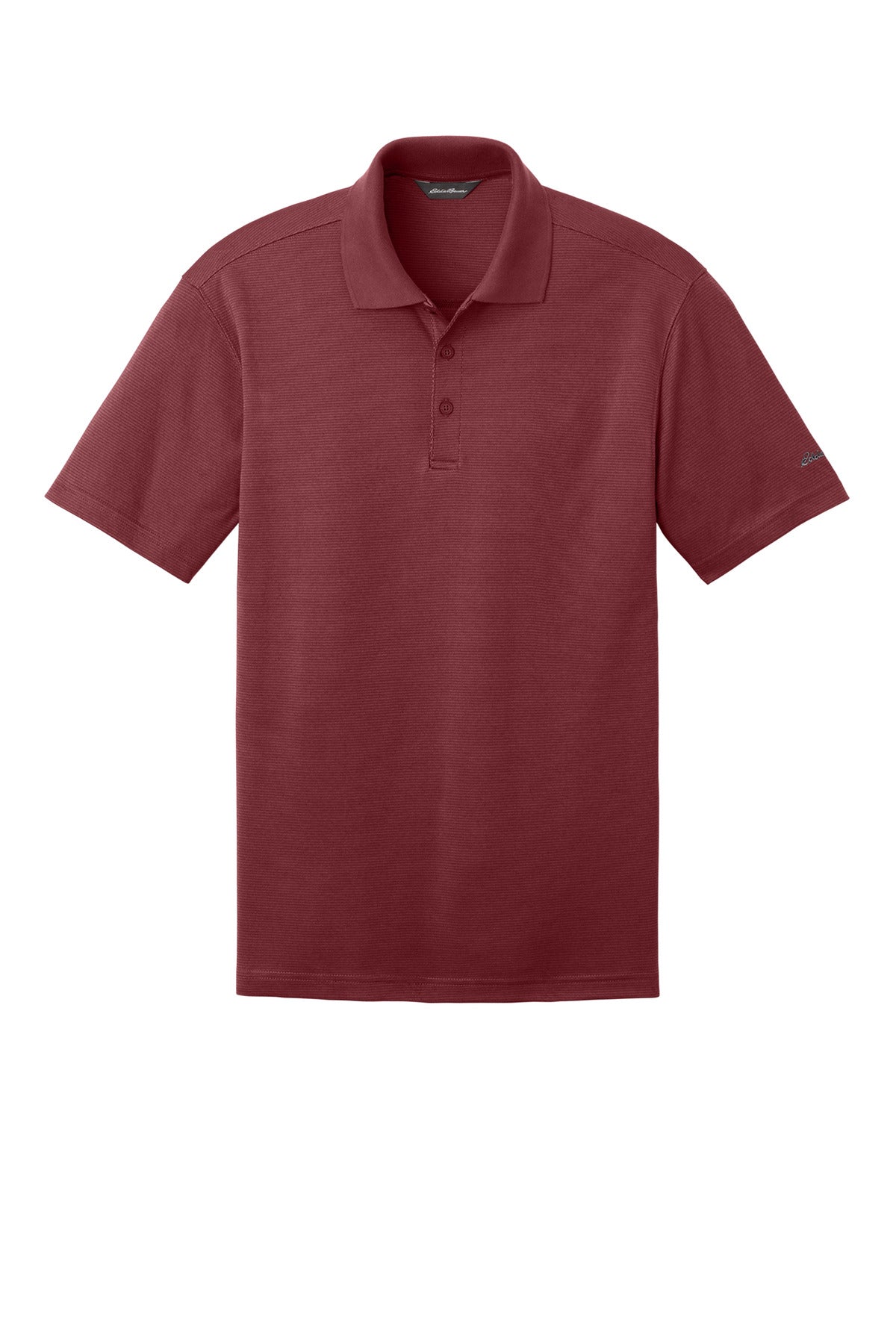 Custom Embroidered Eddie Bauer Polos/Knits in Red Rhubarb