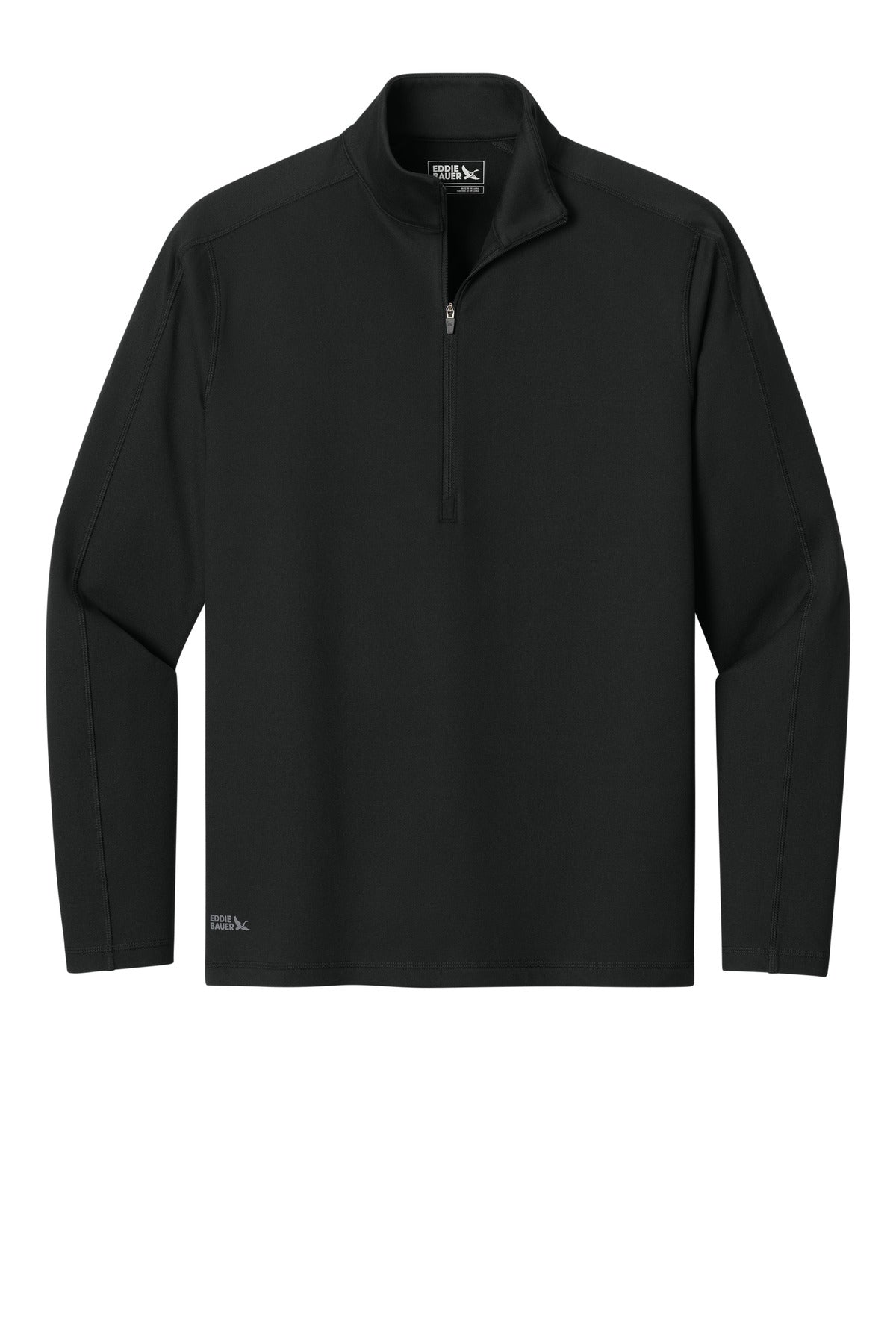 Custom Embroidered Eddie Bauer Sweatshirts in Deep Black