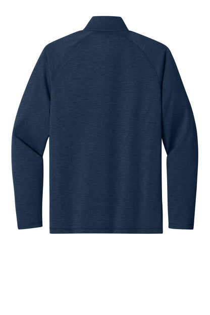 Custom Embroidered Eddie Bauer Sweatshirts in River Blue Navy Heather