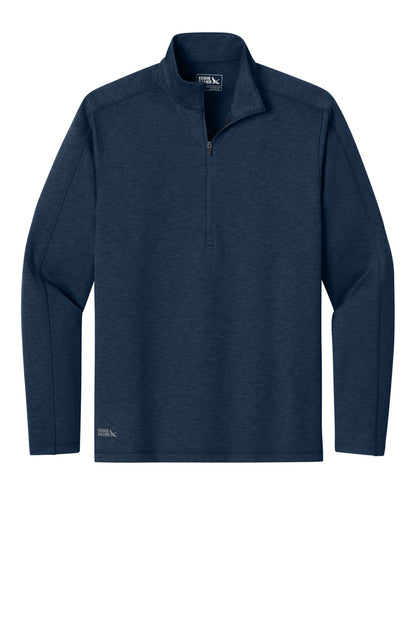 Custom Embroidered Eddie Bauer Sweatshirts in River Blue Navy Heather
